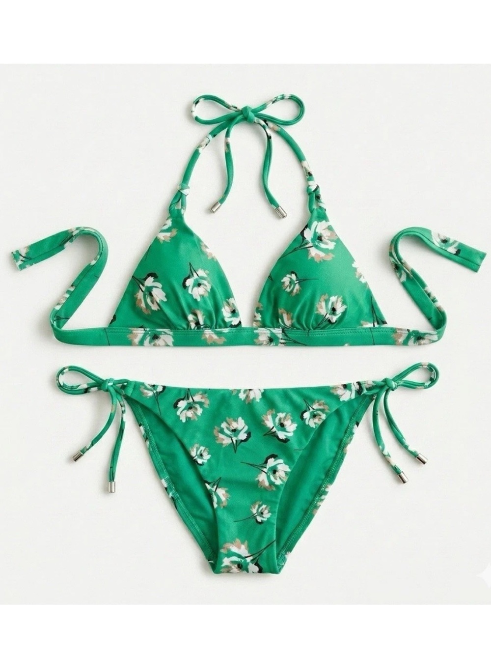 ViX Paula Hermanny Petals Twine Floral Bikini Set M/S